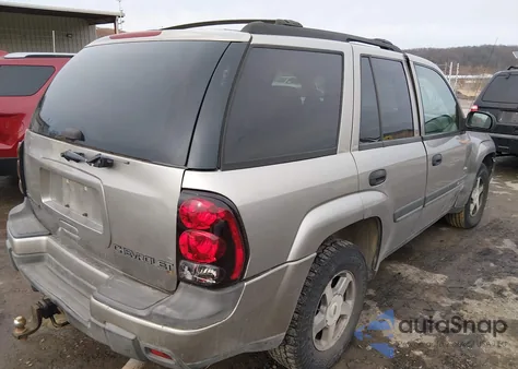 2002 Chevrolet Trailblazer Lt z USA, uszkodzony, nr VIN 1GNDT13S822326204